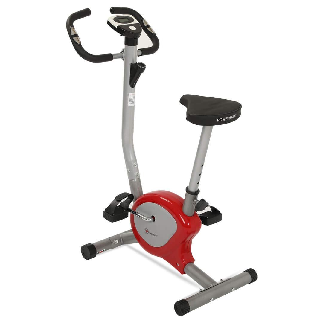 Powermax Fitness BU-200 Upright Bike/Exercise Bike for Home Gym